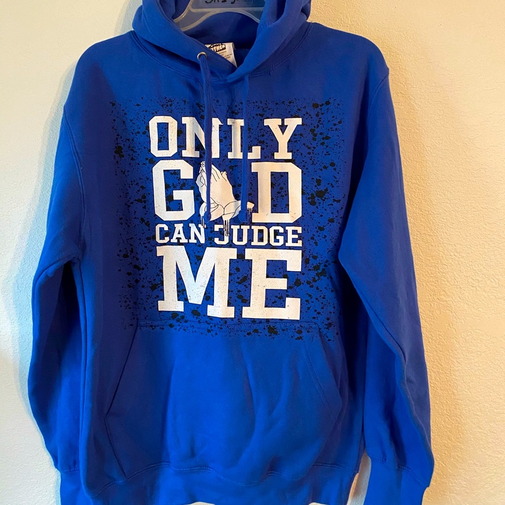 Men’s Hoodie blue - Picture 1 of 1